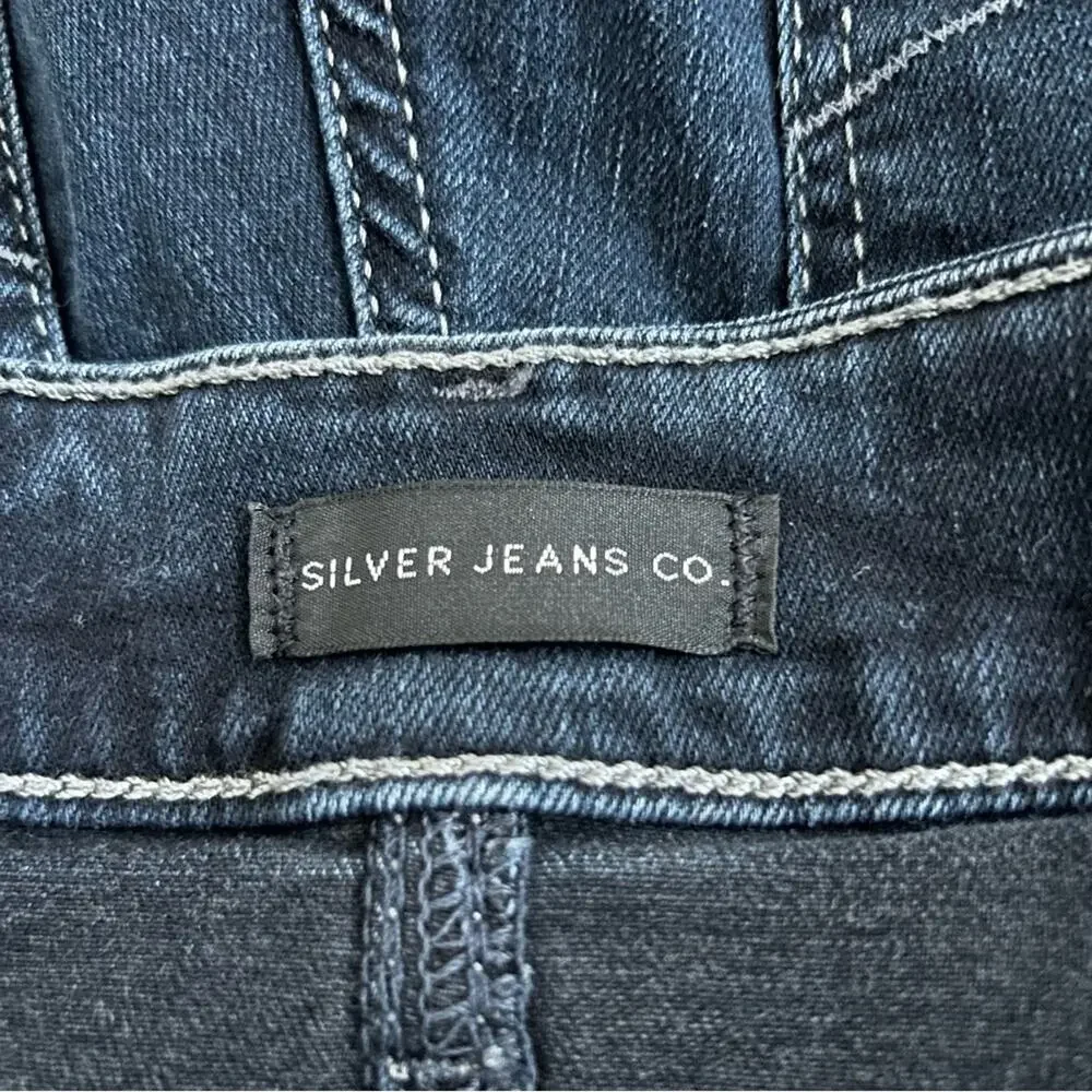 Silver‎ Jeans Co Suki Slim Bootcut Denim Blue Jeans Size 30